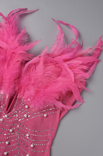 Women's I’m Obsessed Feather Dress