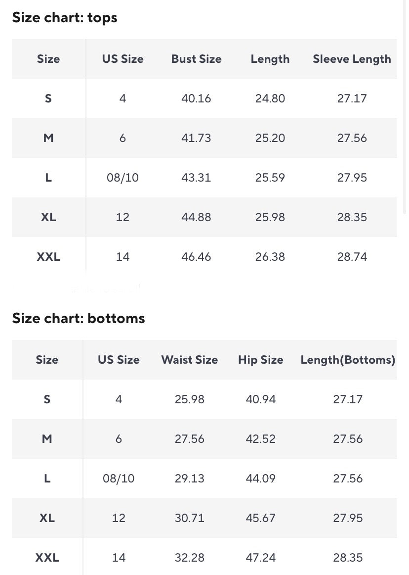 Women’s 2-Piece Multicolor Pants Set Tall Girl Friendly Loungewear Outfit Set