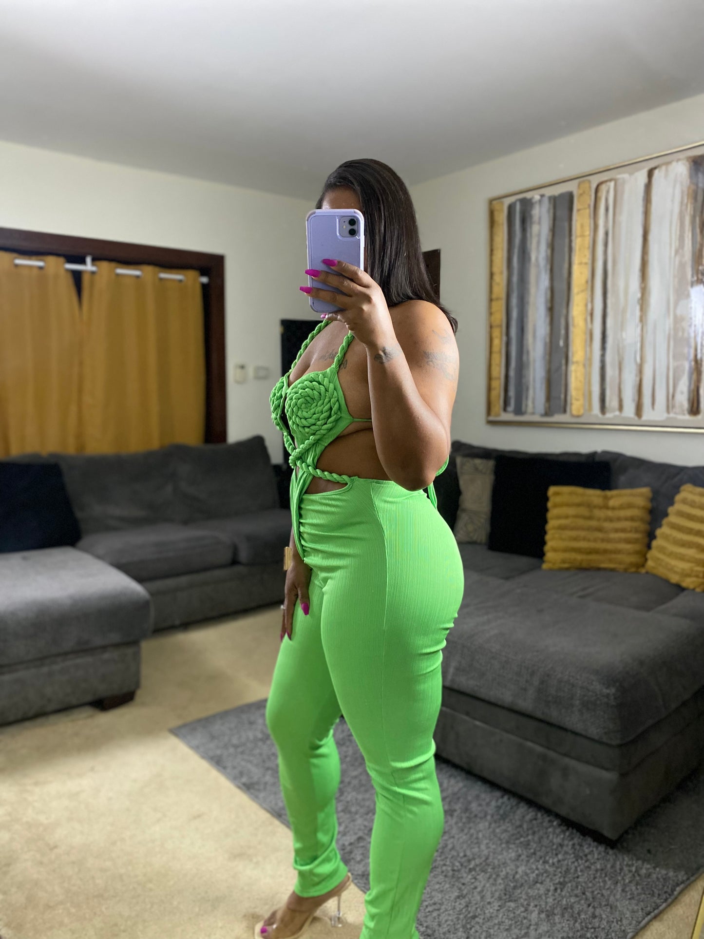 Women’s Bold & Braided Cutout Jumpsuit