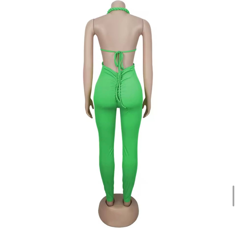Women’s Bold & Braided Cutout Jumpsuit