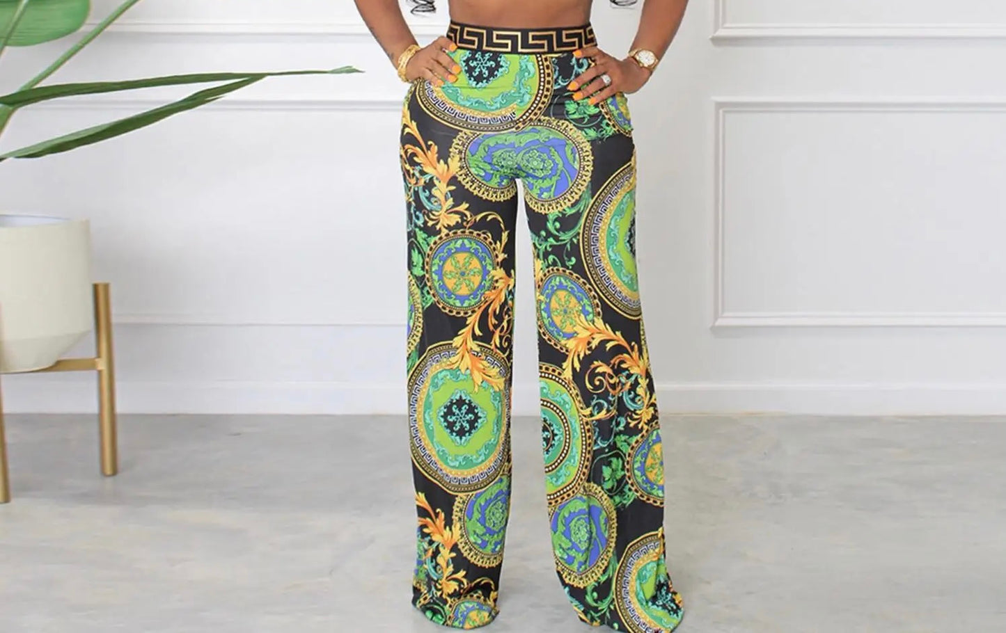 Paisley Print Women’s Pants