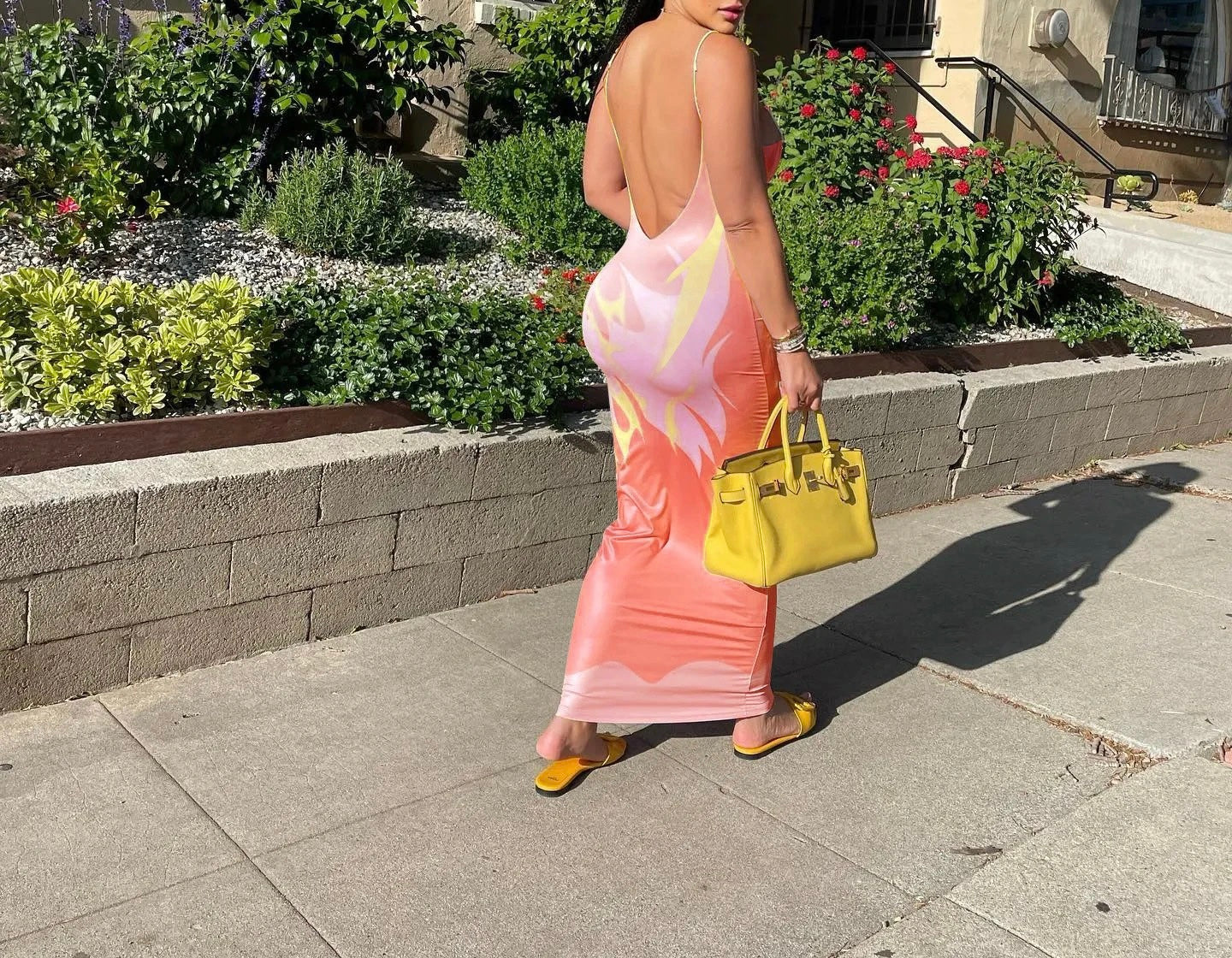 Summer Time Womens Maxi Dress