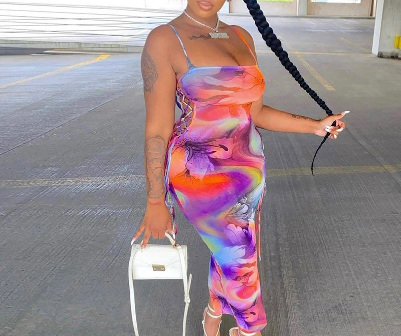 Vibrant Women’s Maxi Dress