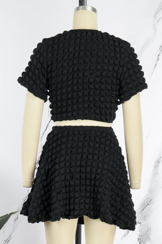 Womens Short & Sweet 2-Piece Skirt Set