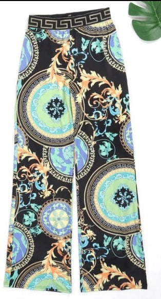 Paisley Print Women’s Pants