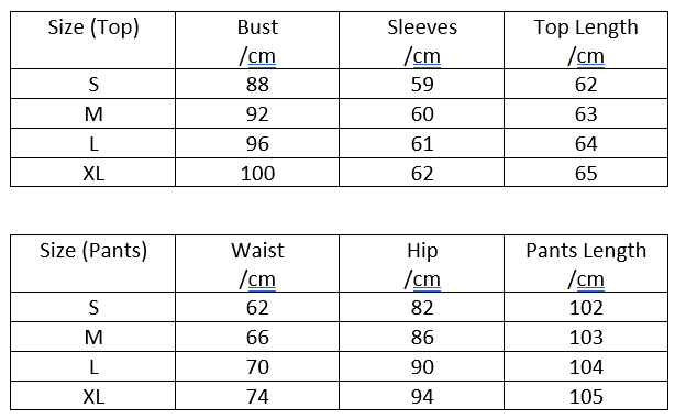 Women's Off Topic 2-Piece Pants Set (Large Only)