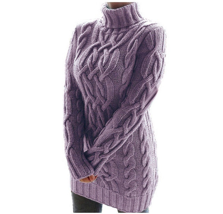 Robe pull en maille