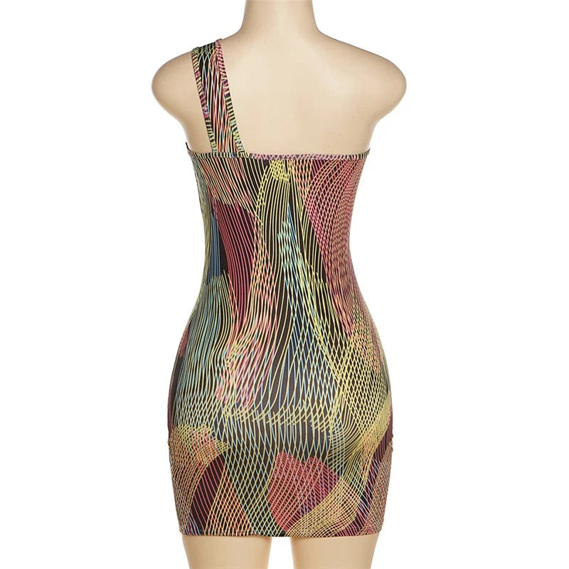 Womens Feeling Frisky Mini Dress