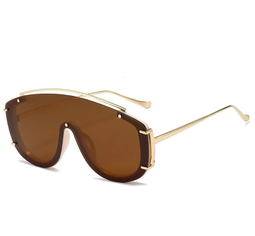 Sporty Oversized Sunglasses