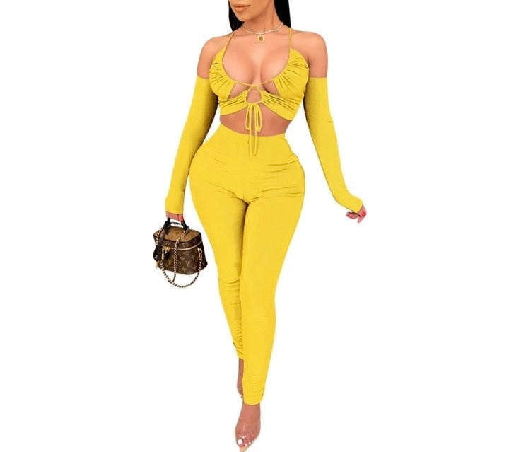 Women's Spring Fling 2-Piece Pants Set (Large-2XL Only)