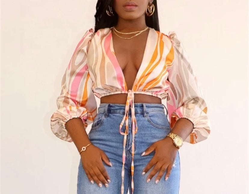 Womens Satin Blouse