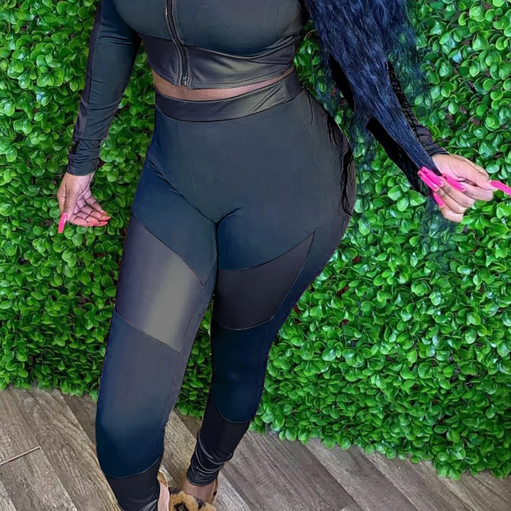 Womens Black Leggings
