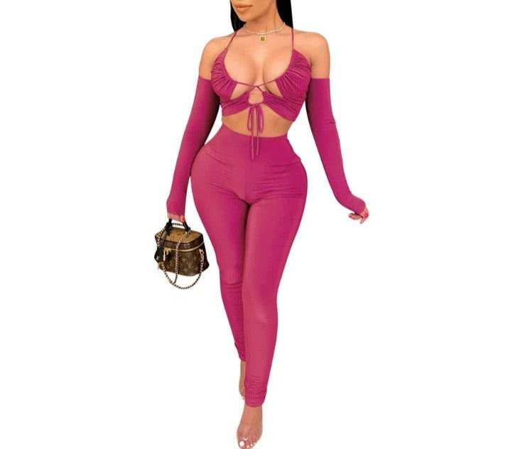 Women's Spring Fling 2-Piece Pants Set (Large-2XL Only)