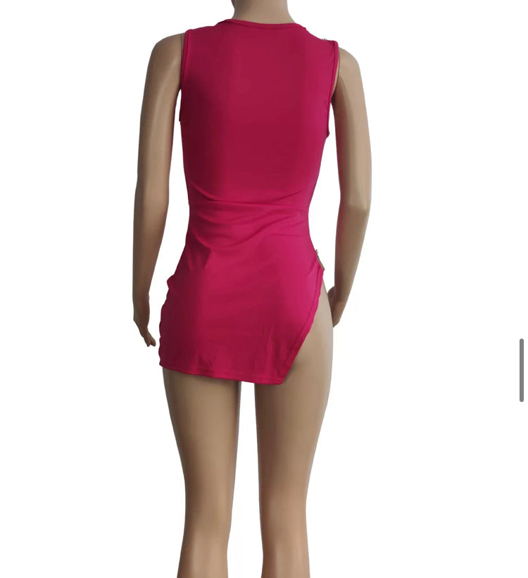 Women's Zip Up Dress