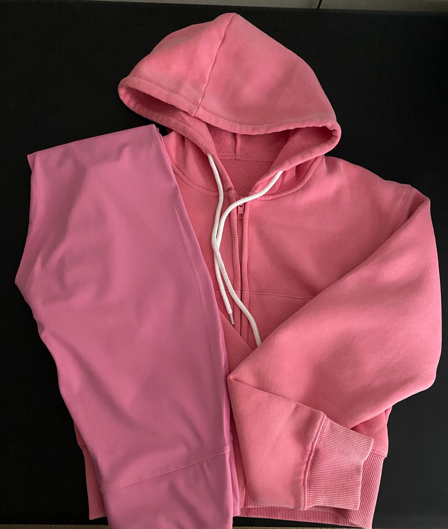 Women’s 2-Piece Fleece Jacket and Leggings Set