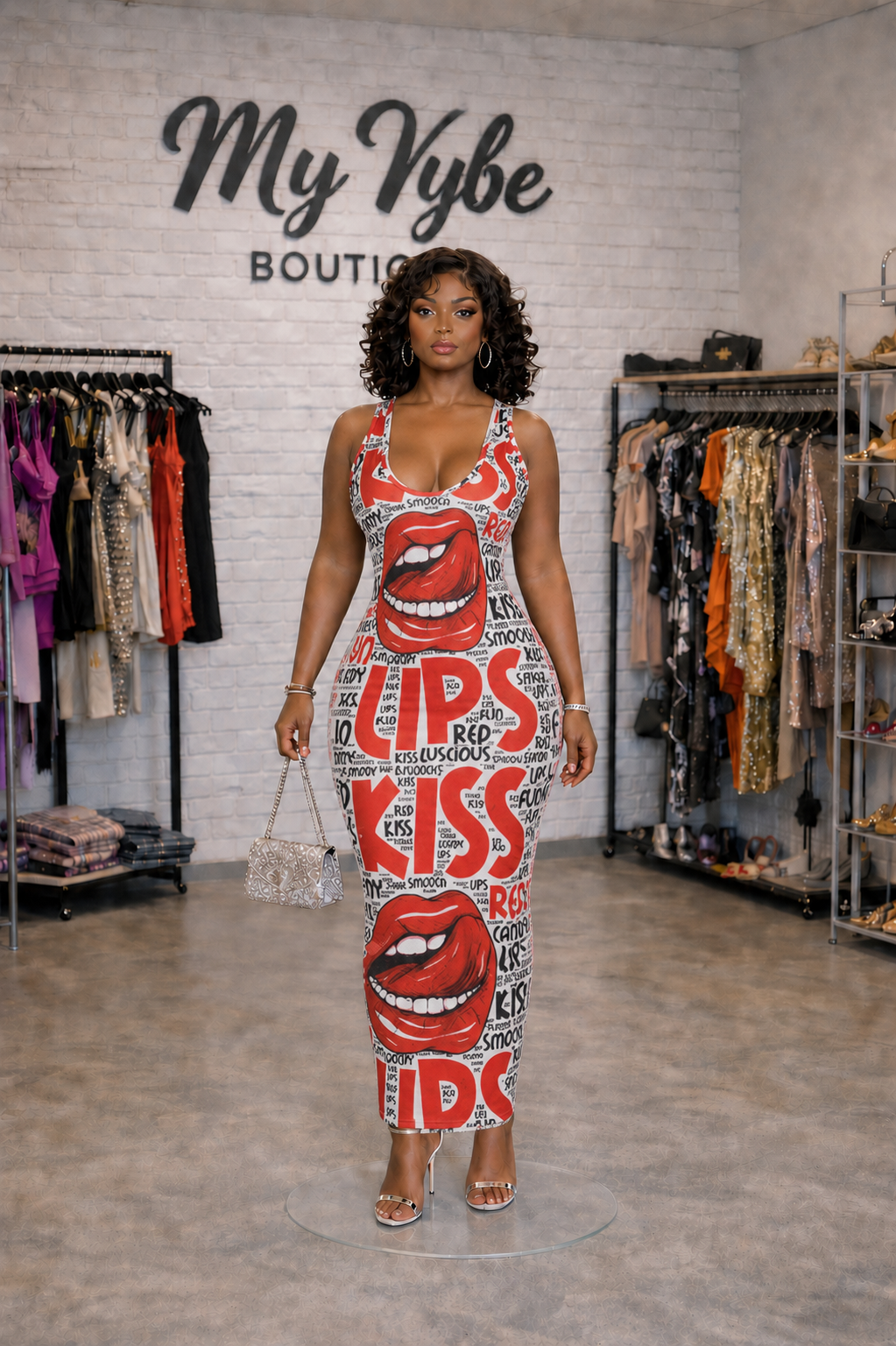 Kiss My Lips Women's Dress