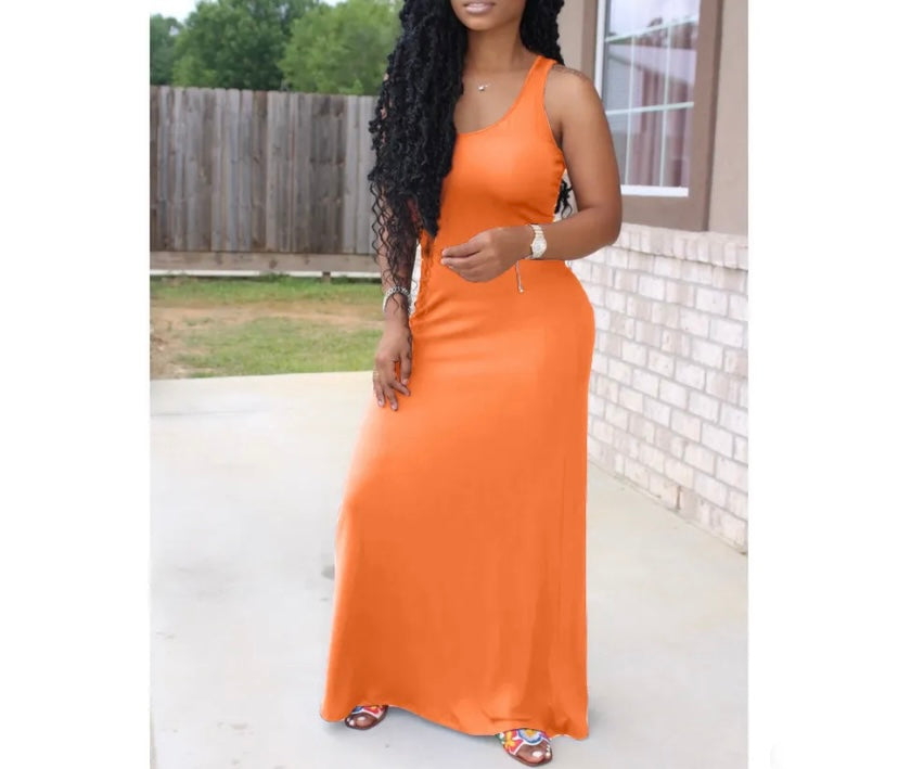 Womens  Classic Maxi Dress