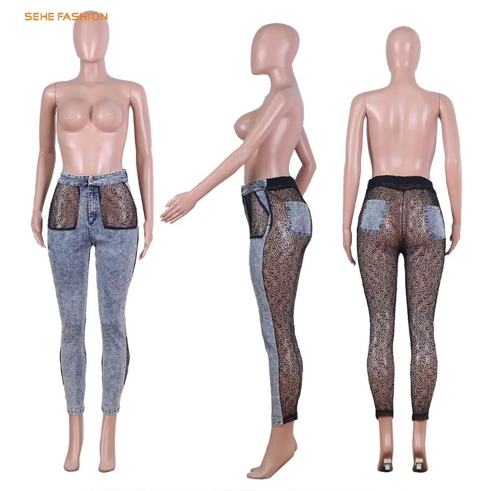 Show Your Other Side Jeggings (XL Only)