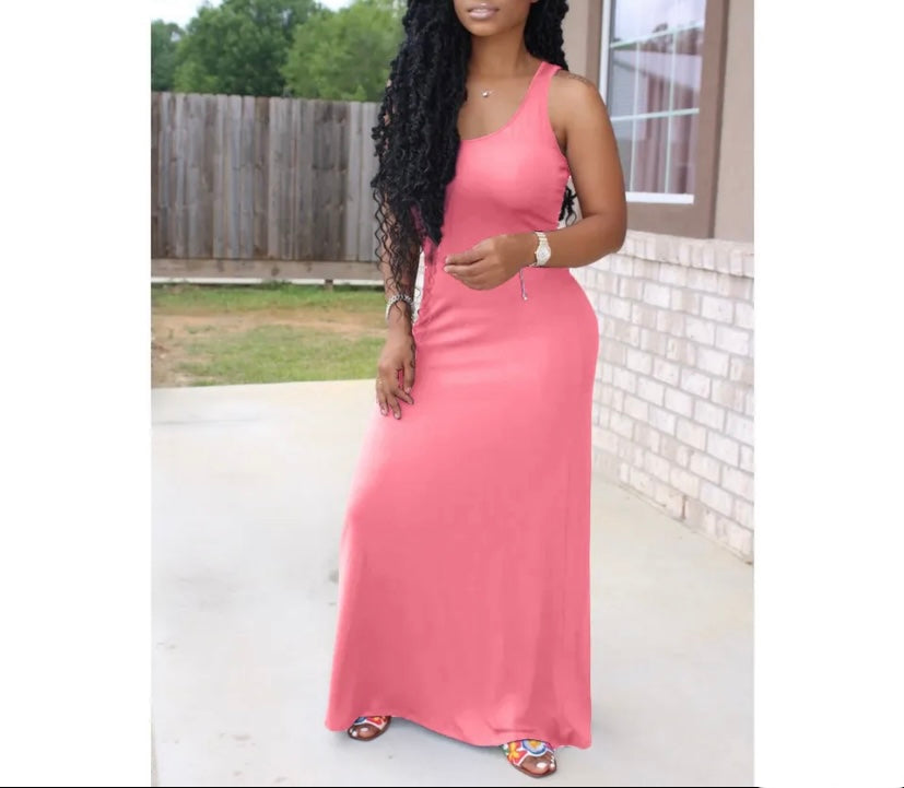 Womens  Classic Maxi Dress