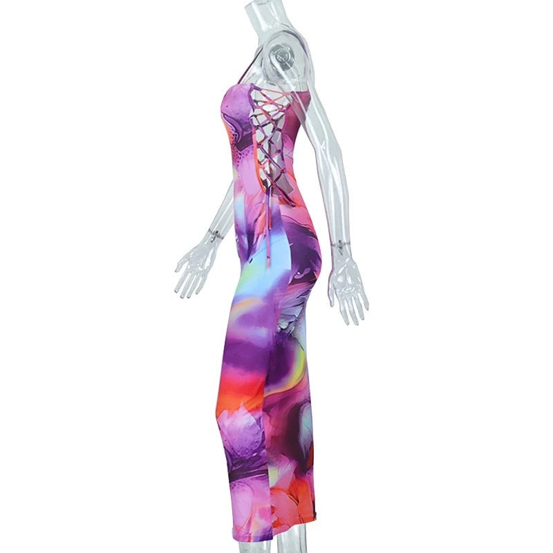 Vibrant Women’s Maxi Dress