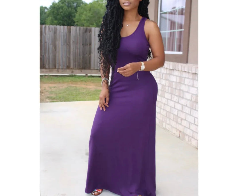 Womens  Classic Maxi Dress