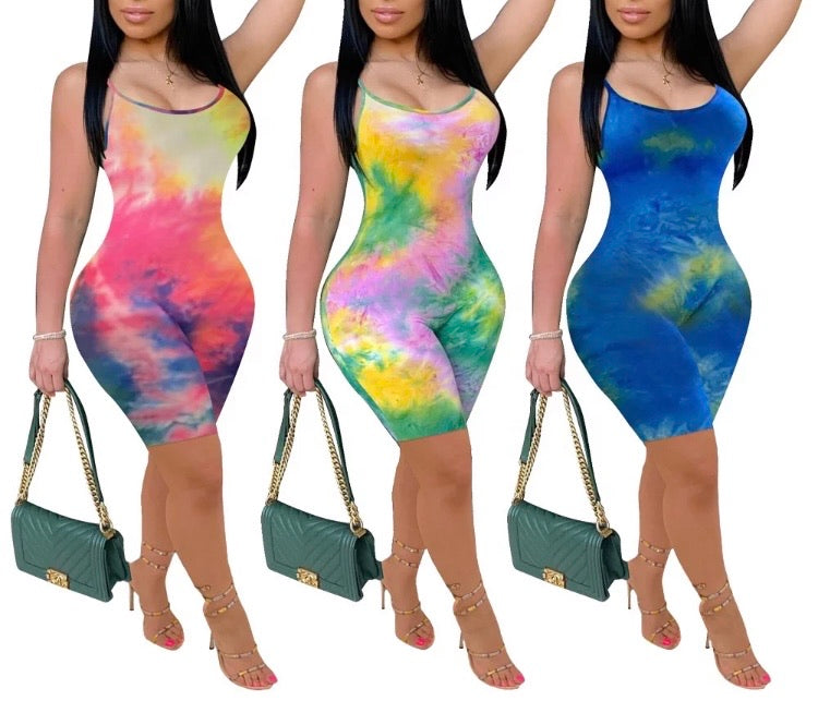 Vybe Tye Dye Barboteuse
