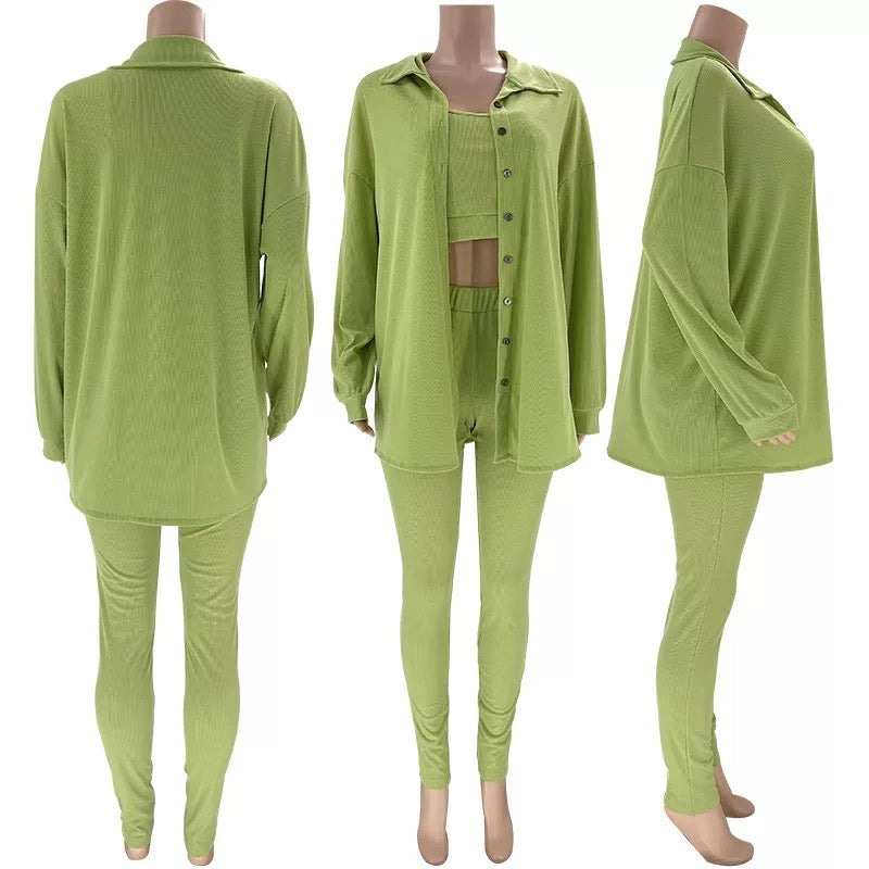 Women's Strut Your Stuff 3-Piece Pants Set (XL & 2XL Only)