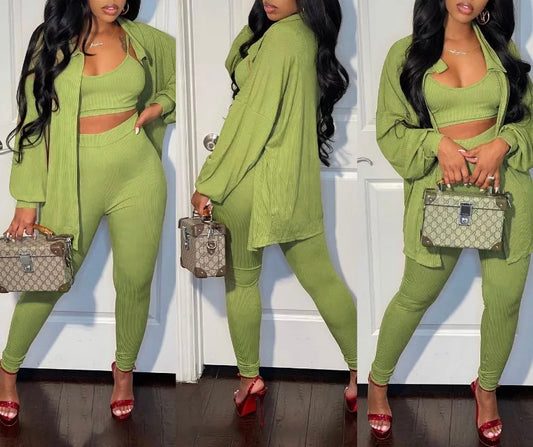 Women's Strut Your Stuff 3-Piece Pants Set (XL & 2XL Only)