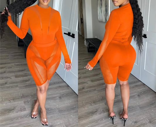 We Set The Trends 2-Piece Biker Shorts Set (Large-2XL Only)
