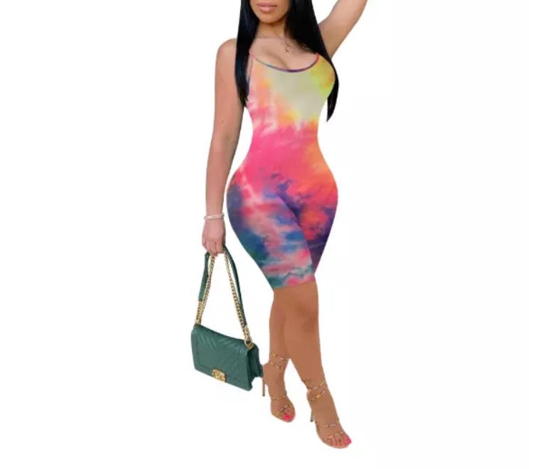 Vybe Tye Dye Barboteuse
