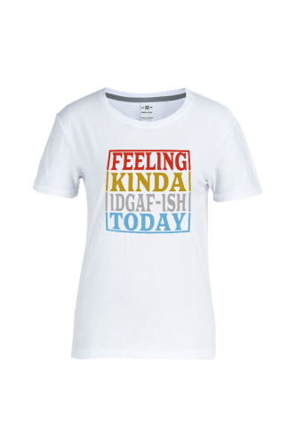 Mood : IDGAF Women's T-Shirt (Small Only)